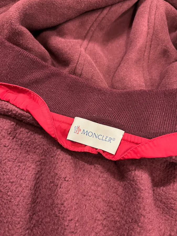 Moncler Red Hybrid Detachable Hood Jacket - Image 10