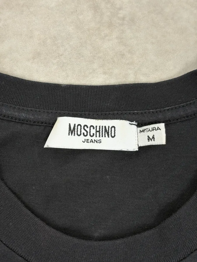 Moschino Black Drum Kit Longsleeve T-Shirt - Image 9
