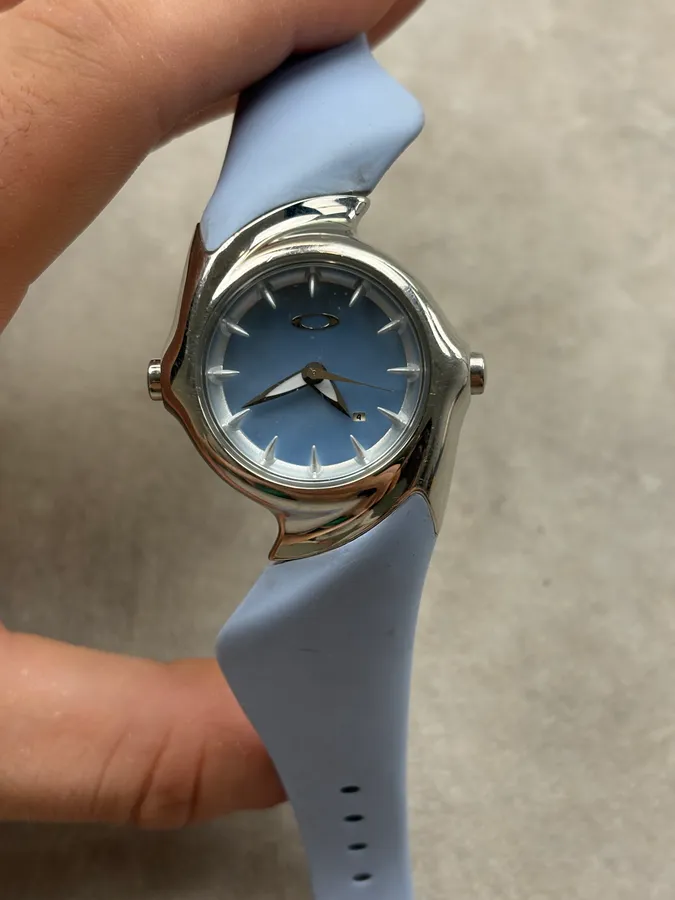 Oakley Light Blue Blade Watch - Image 4