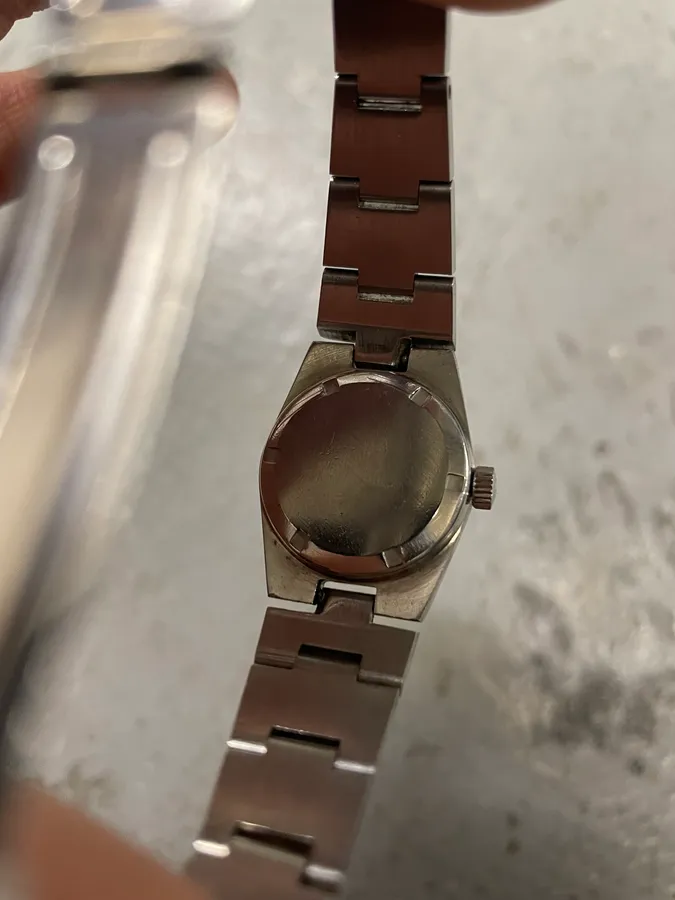 Omega Geneve Damenuhr Grey Silver Steel Contemporary Watch - Image 3