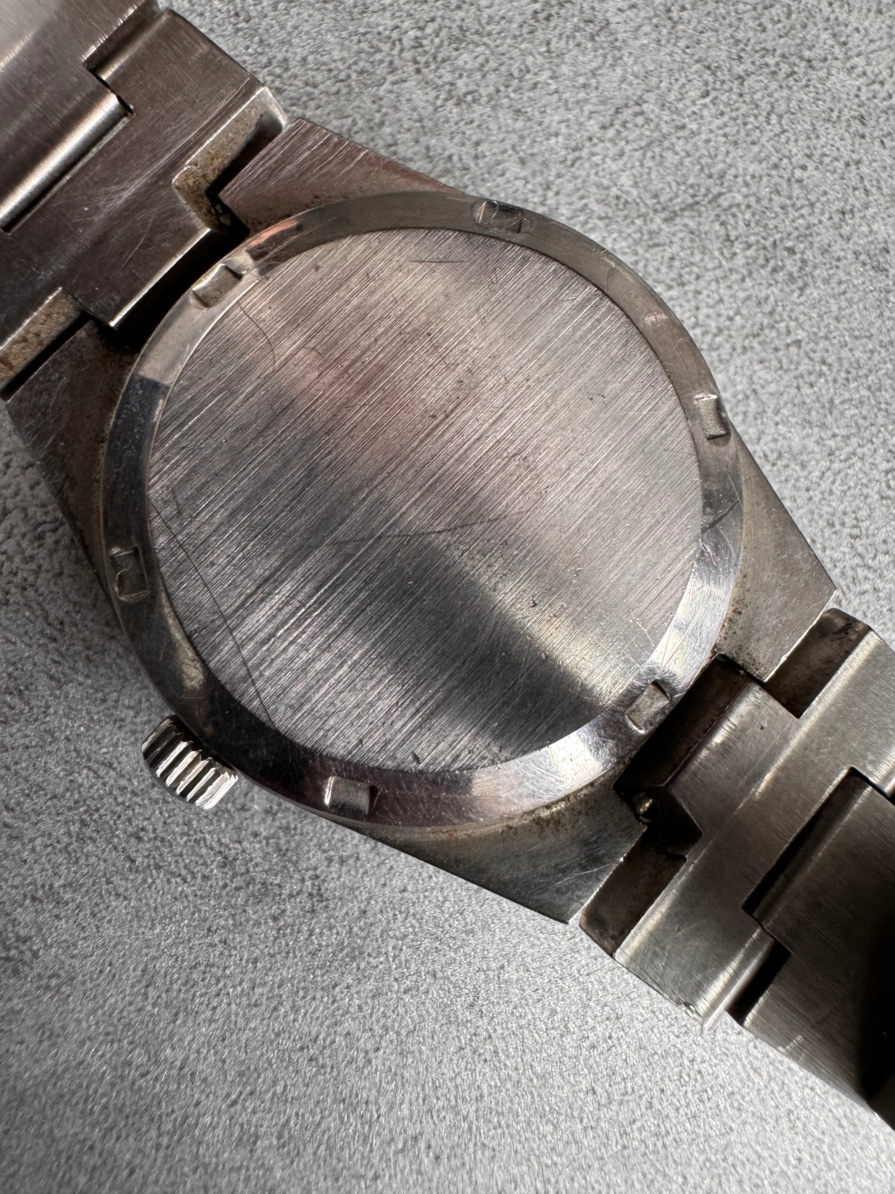1970s Omega Genève Automatic Day-Date Grey Dial 166.0125 Watch (OS) - Image 12