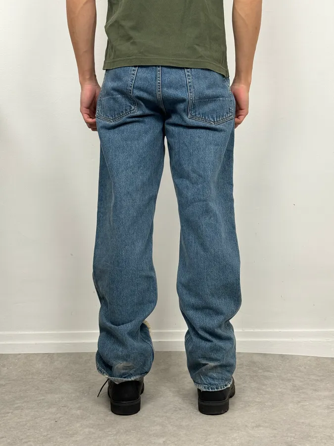 Our Legacy Blue Distressed Denim Jeans - Image 3