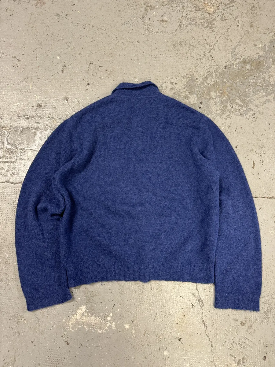 Our Legacy Blue Royal Wool Knit Cardigan - Image 8
