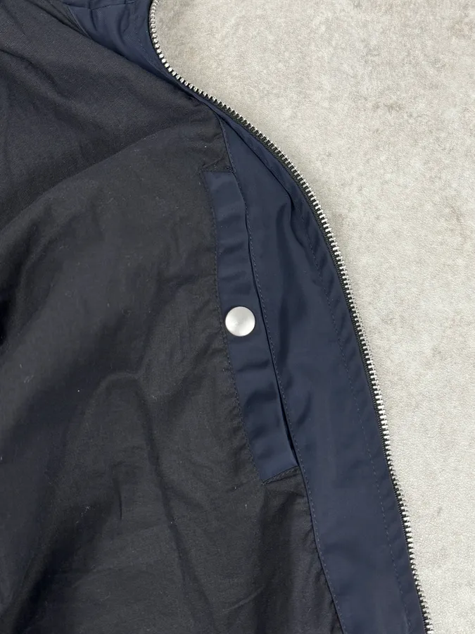 Our Legacy Navy Military Garment Bomber Jacket - Image 9