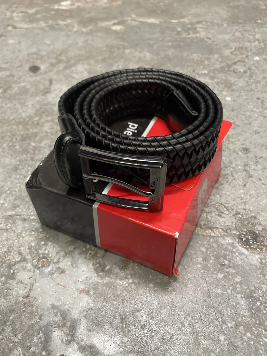 Pierre Cardin Black Leather Premium Belt - Image 2