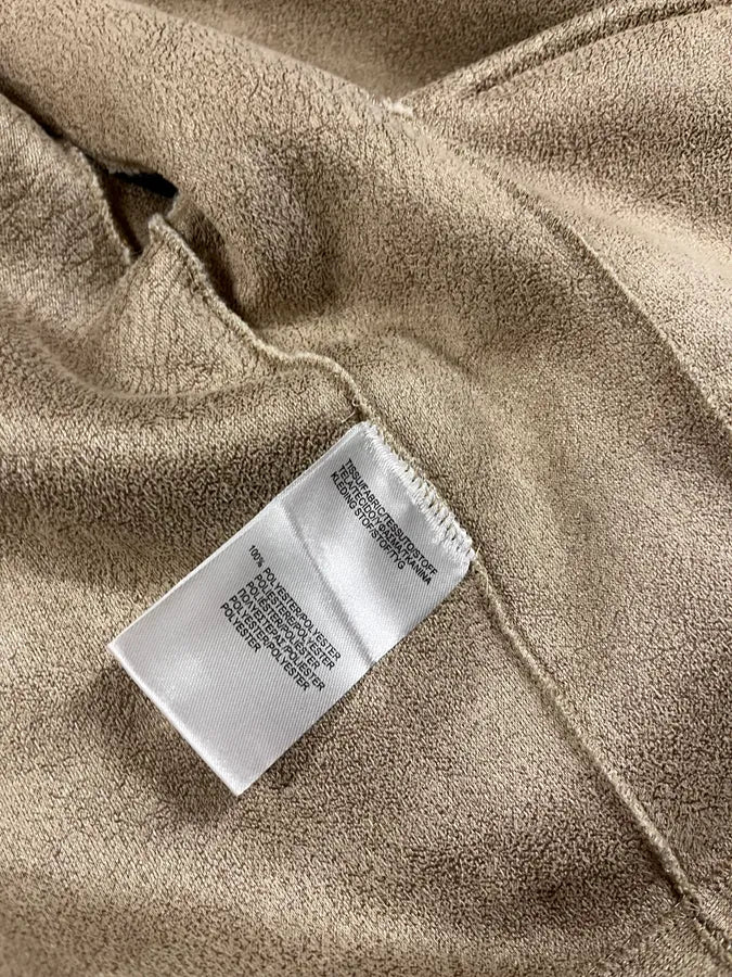 Plein Sud Faux Fur Beige Jacket - Image 9