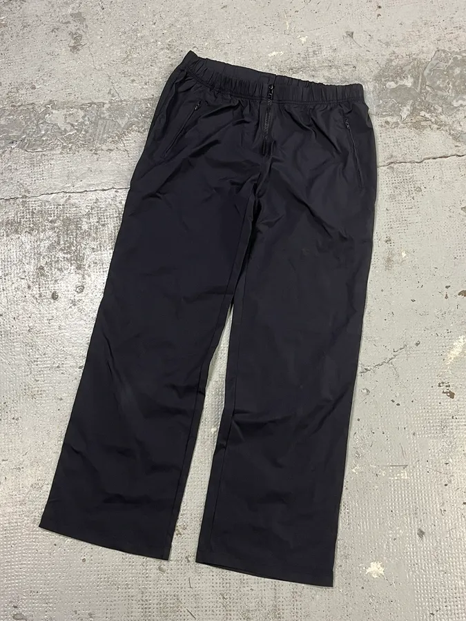 Plein Sud Navy Nylon Cargo Pants Multi-Pocket - Image 6