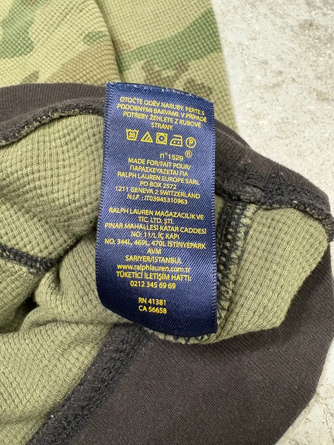 Polo Ralph Lauren Military Camo Termal Hooded Sweater - Image 9