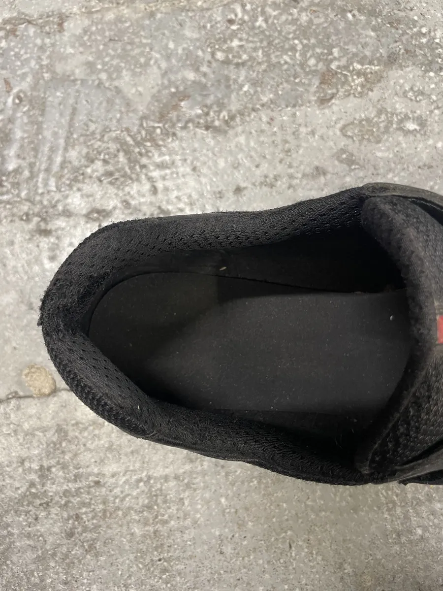Prada America's Cup Scratch Black Leather Low Sneakers - Image 10
