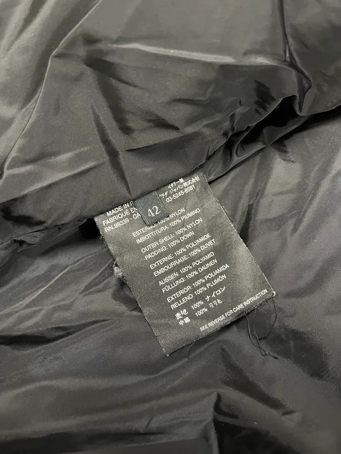 Prada Blue Digital Line Puffer Jacket - Image 10