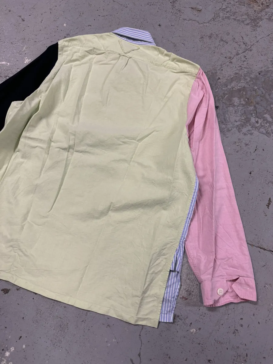 Prada Colorblocked Striped Summer Boss Shirt - Image 5