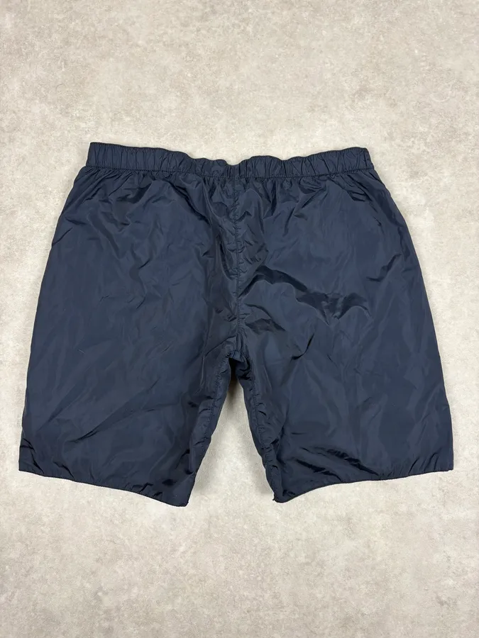 Prada Navy Nylon Swim Shorts - Image 7