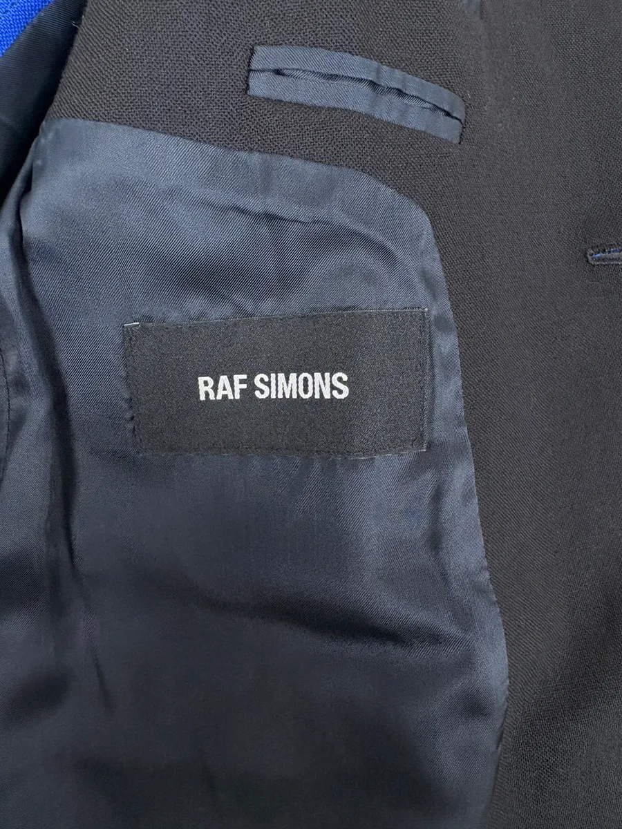 Raf Simons Black Minimalist Blazer Jacket - Image 9