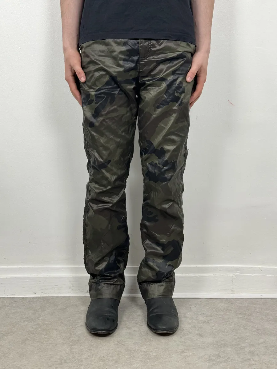 Raf Simons Military Green Camo Cargo Pants