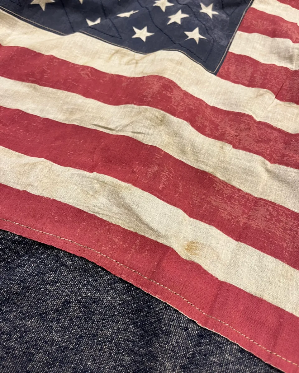 Ralph Lauren American Flag Grey Zip-up Hoodie - Image 9