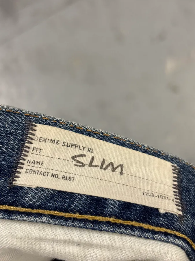 Ralph Lauren Blue Slim Denim Jeans - Image 10