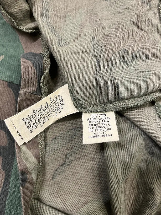 Ralph Lauren Denim & Supply Khaki Camo Indian Skull Graphic Longsleeve - Image 9