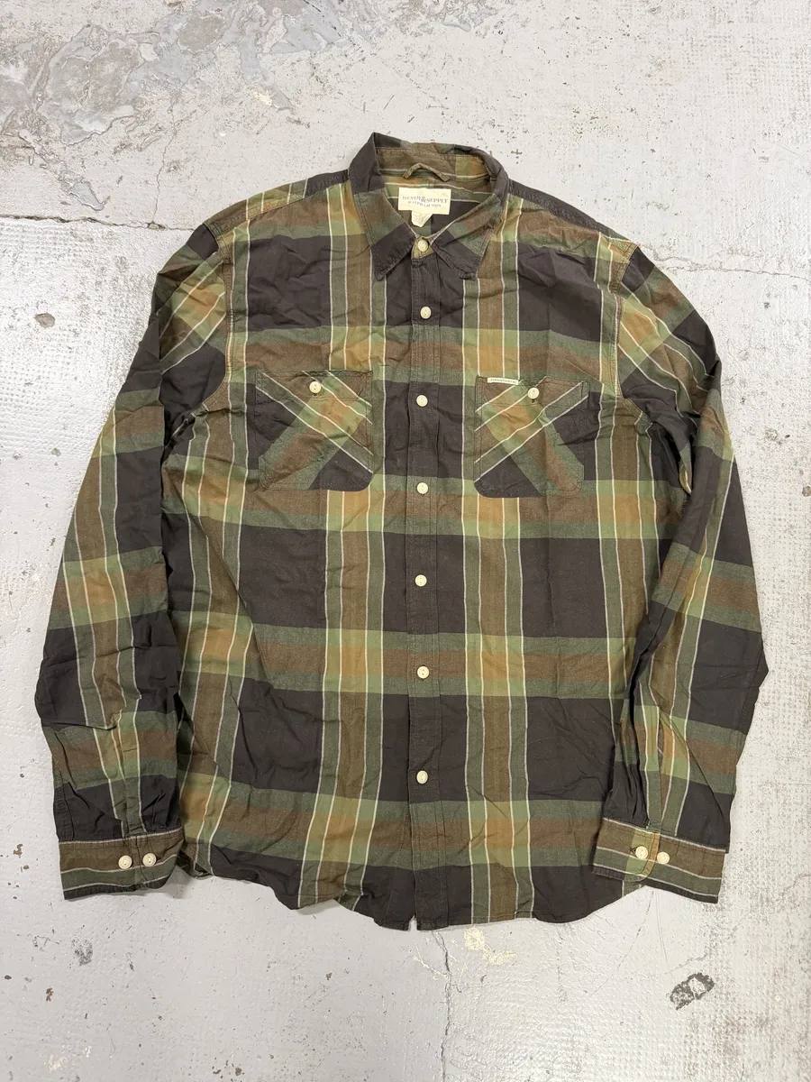 Ralph Lauren Denim & Supply Tartan Green Shirt