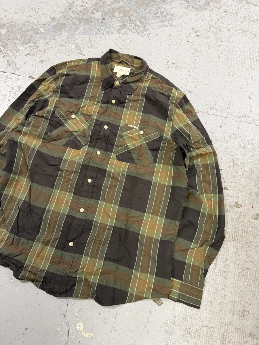 Ralph Lauren Denim & Supply Tartan Green Shirt - Image 10