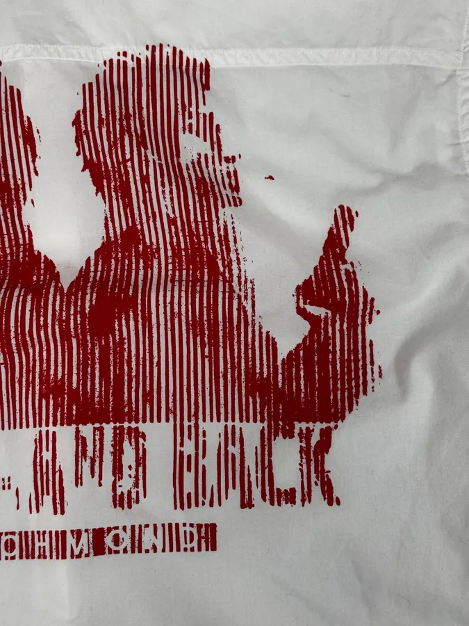Richmond White « To Hell And Back » Red Print Shirt - Image 9