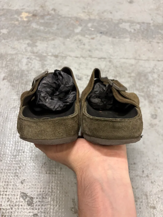 Rick Owens Birkenstock Brown Sandals - Image 5