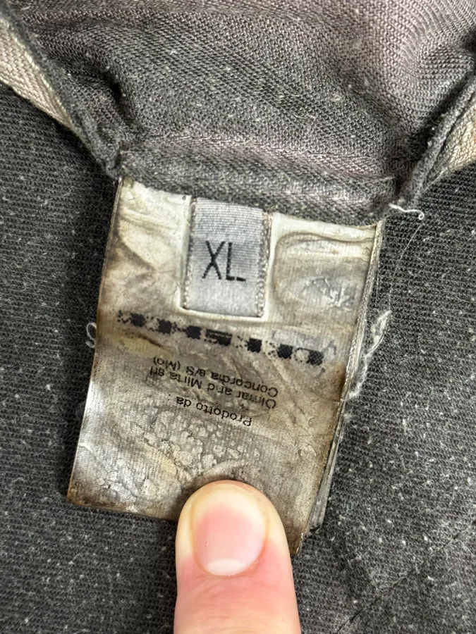 Rick Owens Black Asymmetrical Ninja Leather Jacket - Image 13