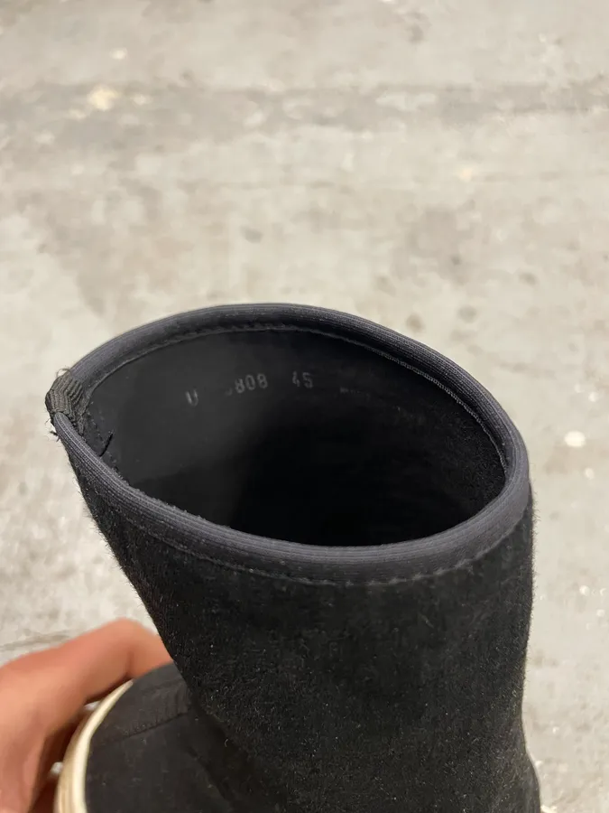 Rick Owens Black Sock Shoes - Image 9