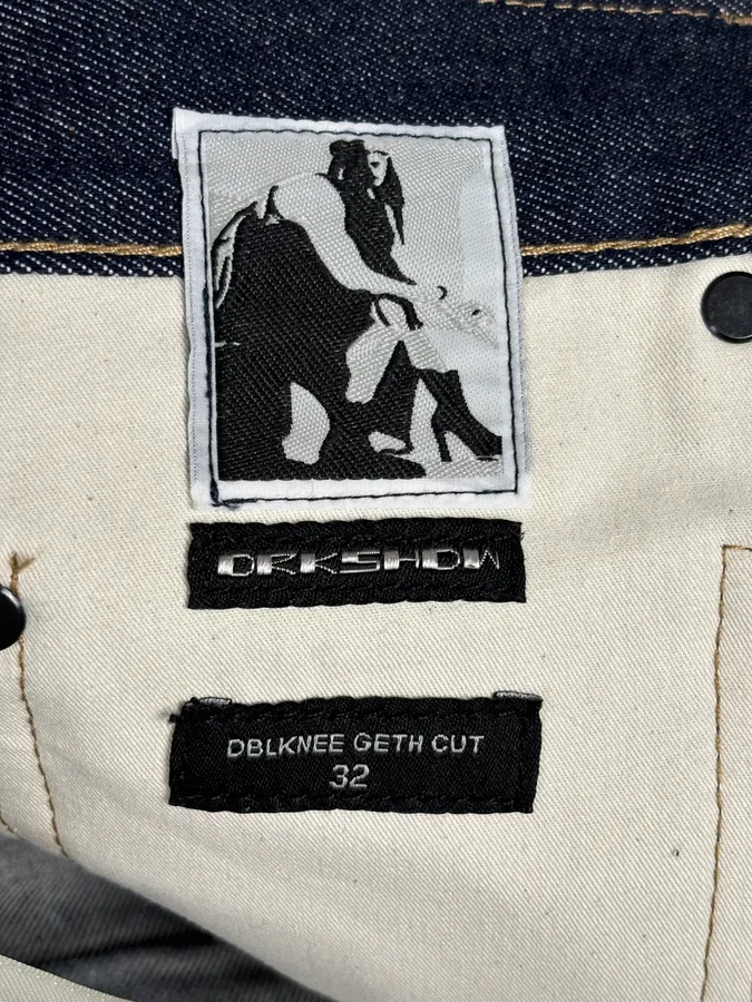 Rick Owens Carpenter Navy Denim Jeans - Image 11