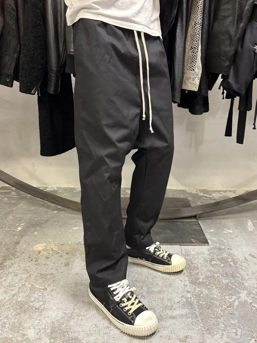 Rick Owens DRKSHDW Black Contemporary Ninja Pants (S) - Image 2