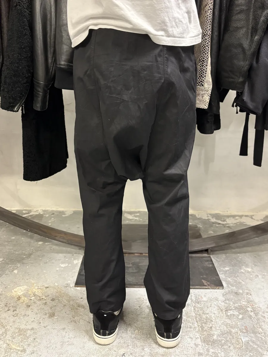 Rick Owens DRKSHDW Black Contemporary Ninja Pants (S) - Image 3