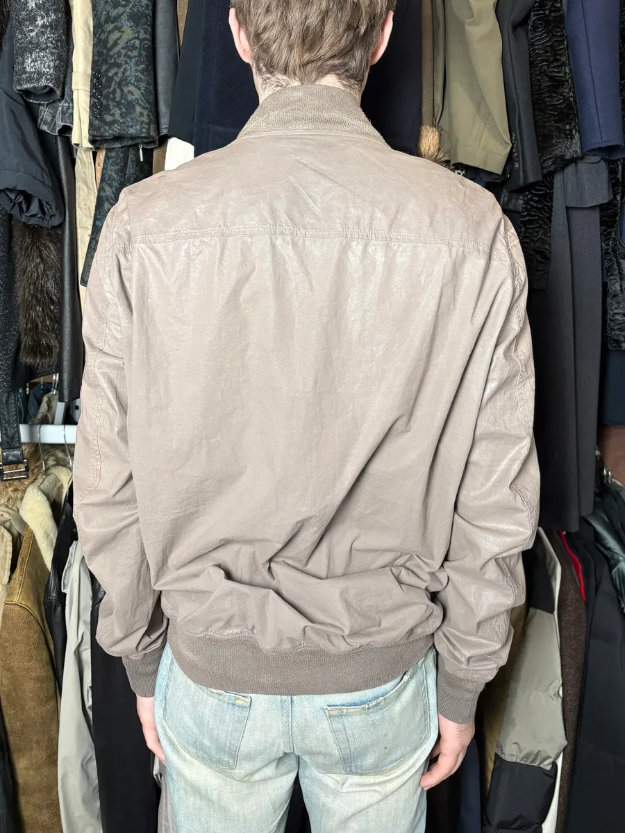 Rick Owens Grey Light Jacket - Image 4