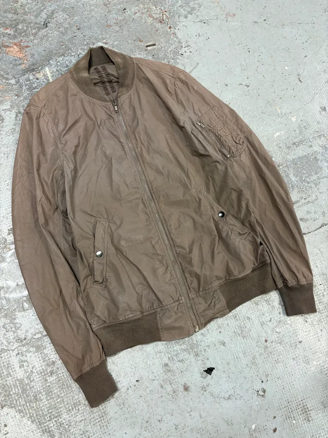 Rick Owens Grey Light Jacket - Image 5