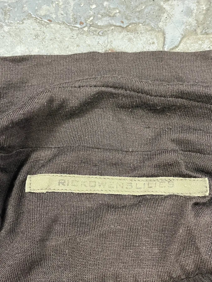 Rick Owens Lilies Brown Zip-up Sweater - Image 7