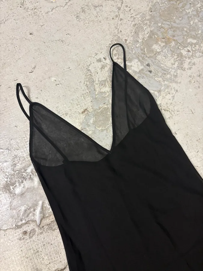 Roberto Cavalli Black Mesh Dress - Image 3