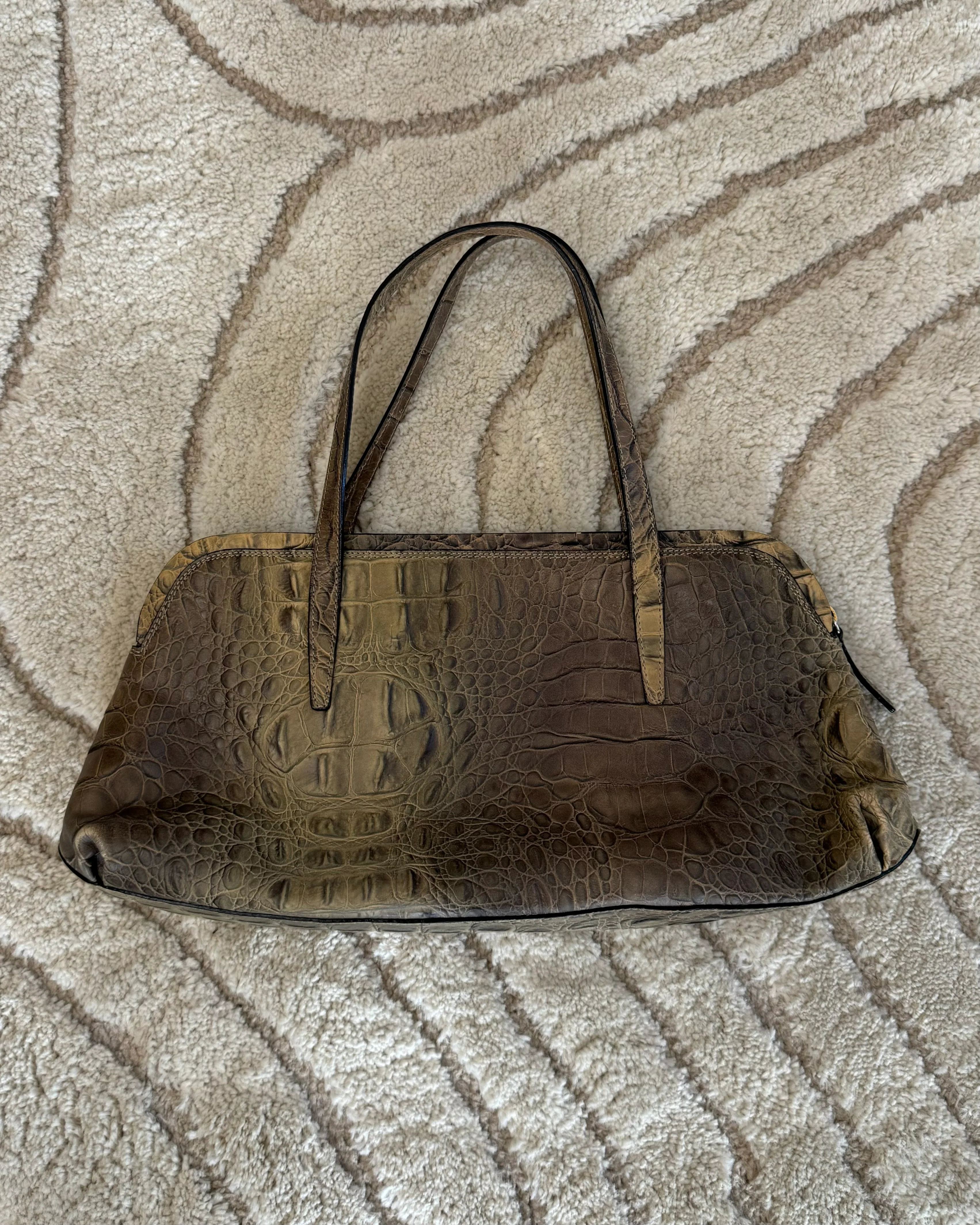Roberto Cavalli Crocodile Effect Handbag - Image 2