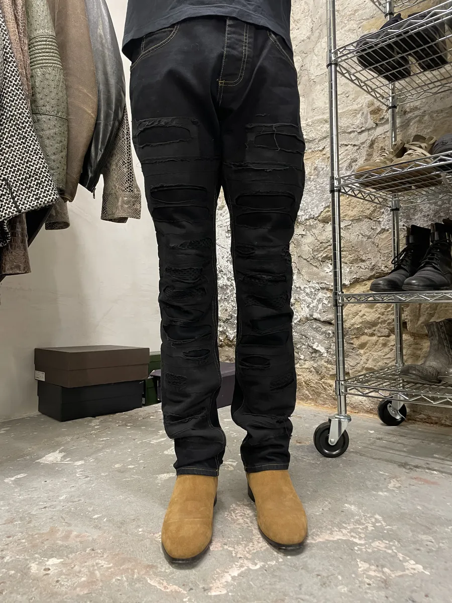 Roberto Cavalli Distressed Rebel Obscure Jeans - Image 3