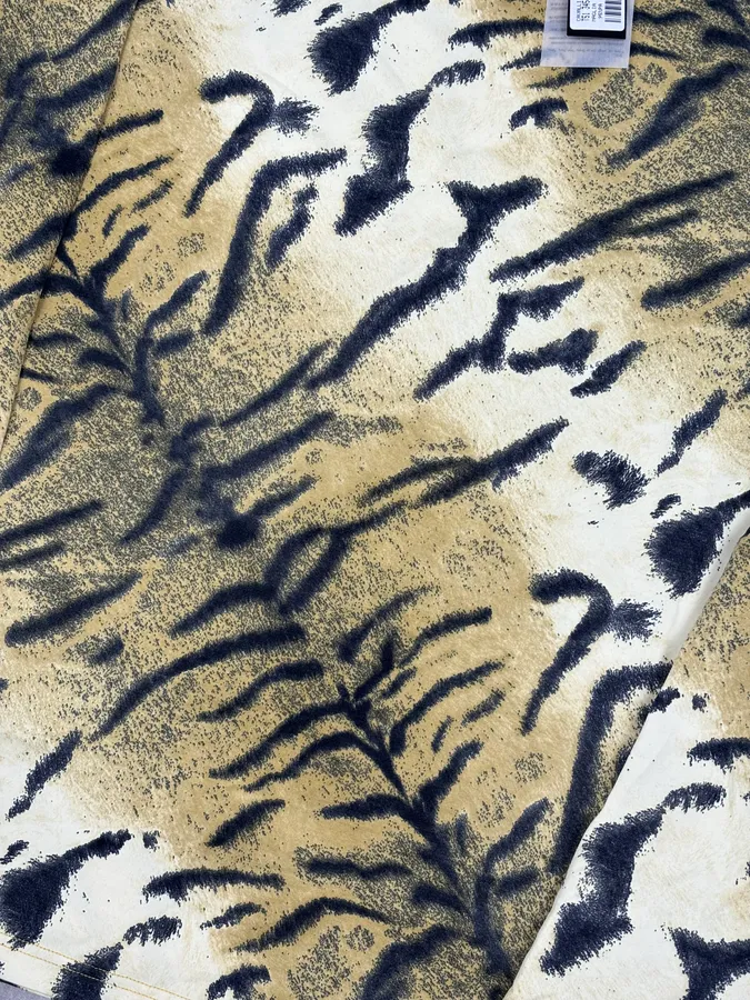 Roberto Cavalli Gold Savate Tiger Print Longsleeve - Image 8