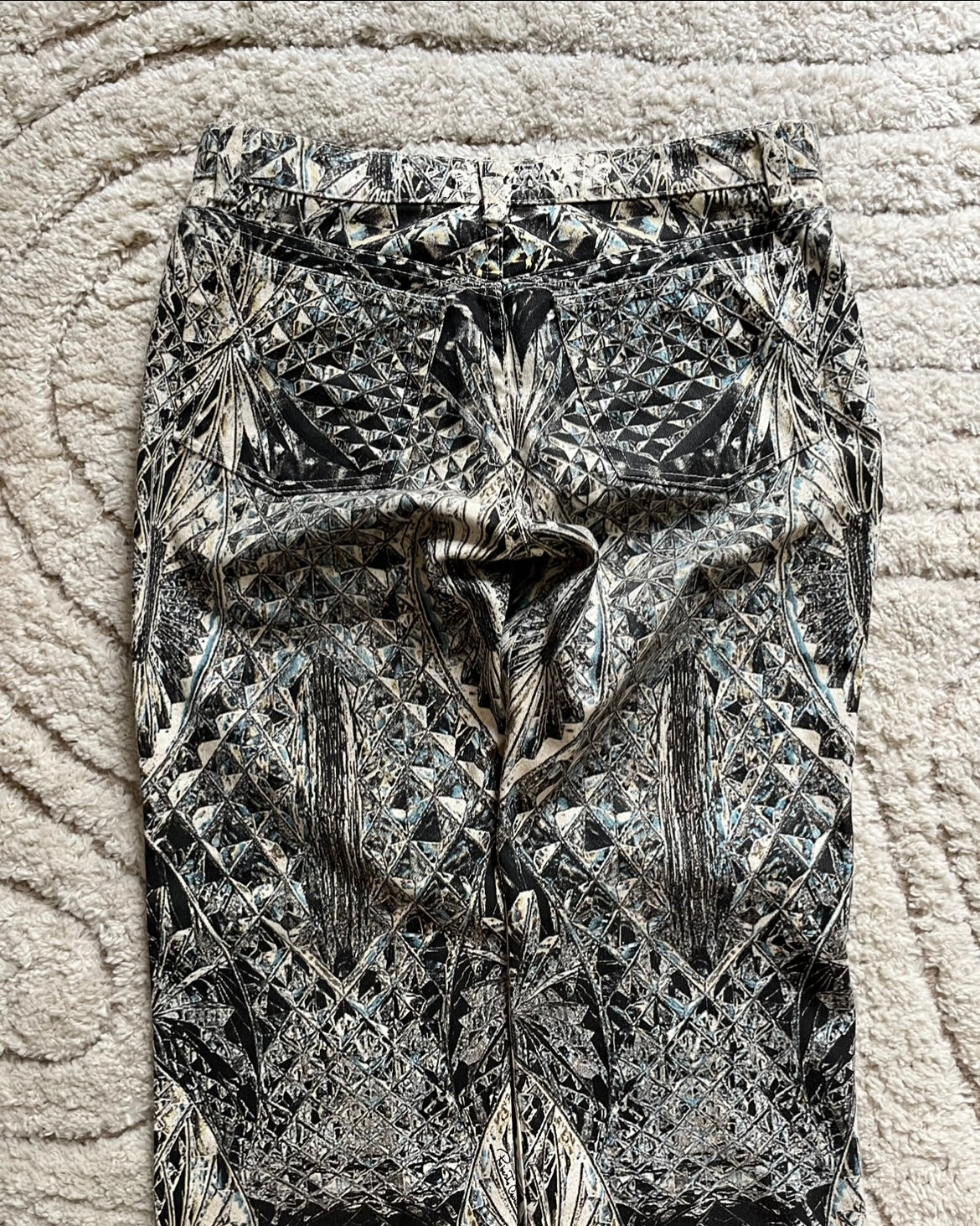 Roberto Cavalli Logical Diamond Dynasty Pants (S) - Image 4