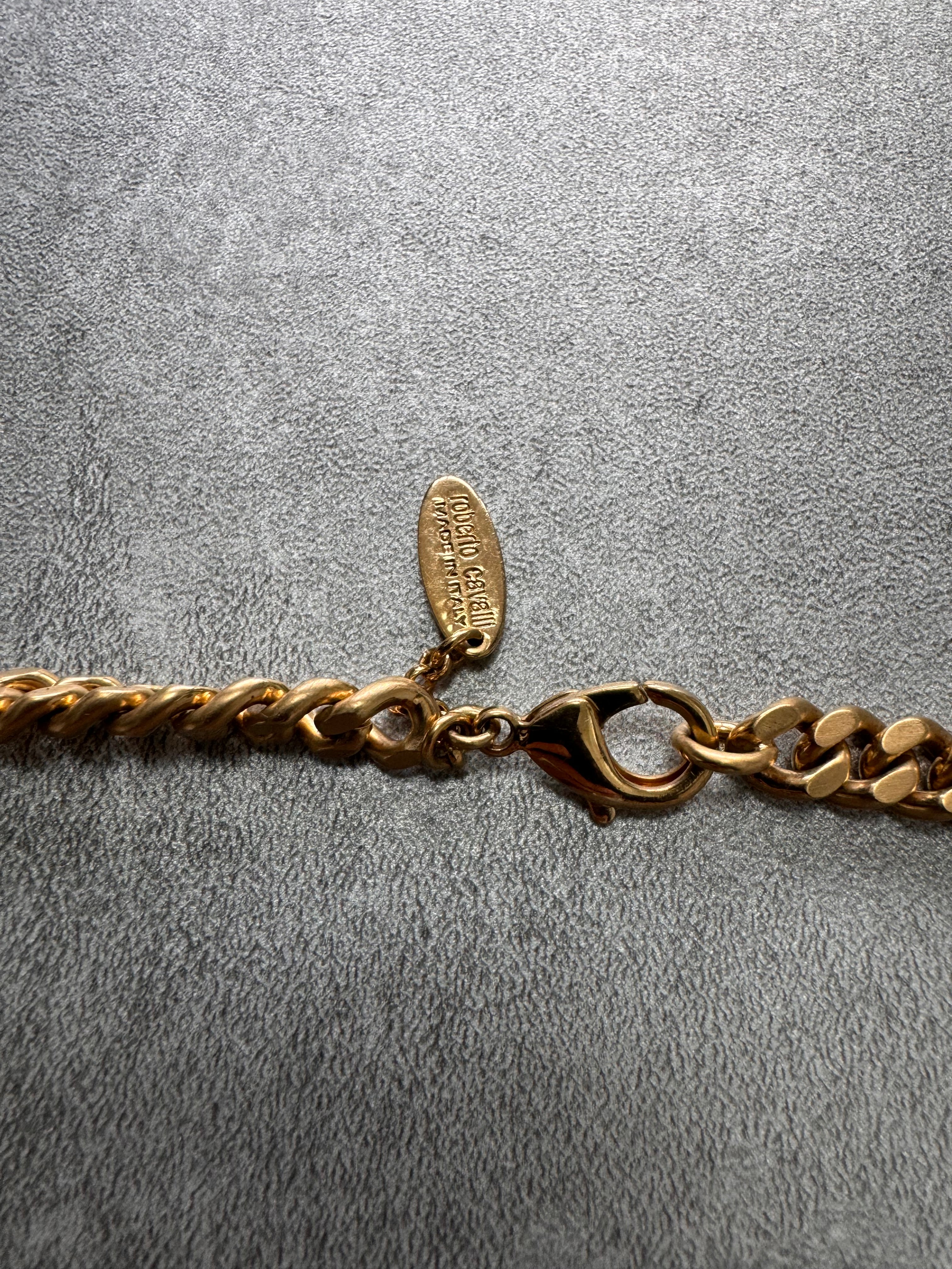Roberto Cavalli Spiritual Golden Necklace - Image 5