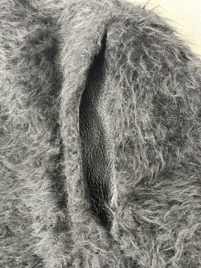 Saint Laurent Black Mohair Sample Jacket - Image 12