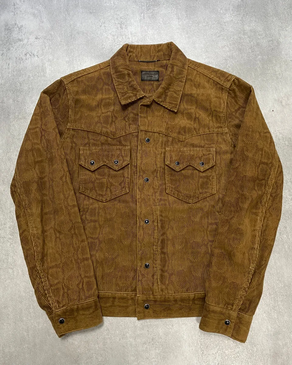 SS2016 Saint Laurent Snake Print Corduroy Jacket