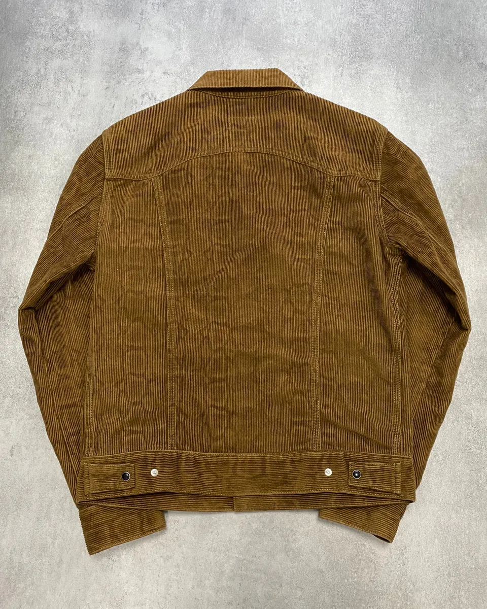 SS2016 Saint Laurent Snake Print Corduroy Jacket - Image 3