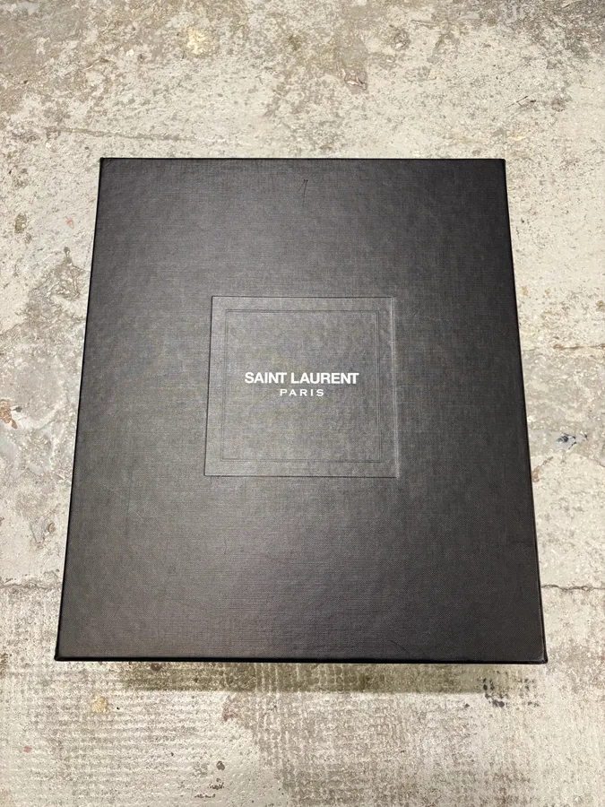 Saint Laurent Camel Suede Leather Ankle Cowboy Boots - Image 12