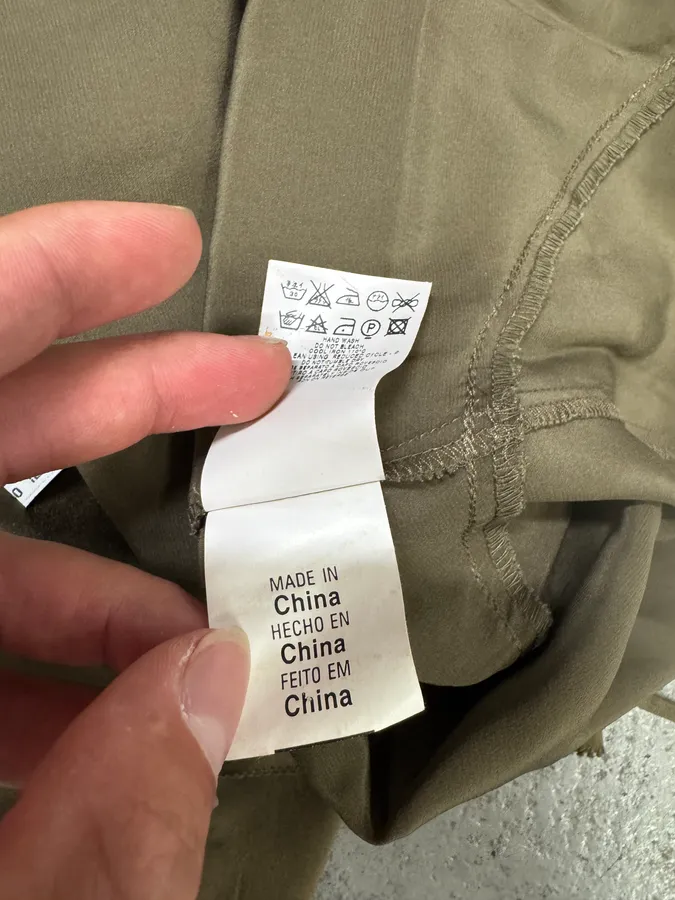 See by Chloé Silk Khaki Dress - Image 7