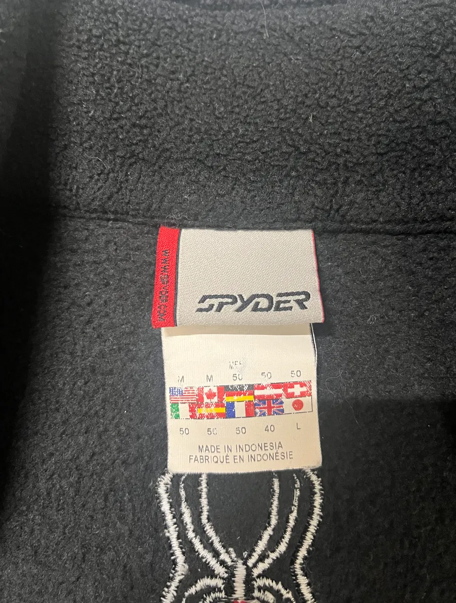 Spyder Black Fleece Vest - Image 10