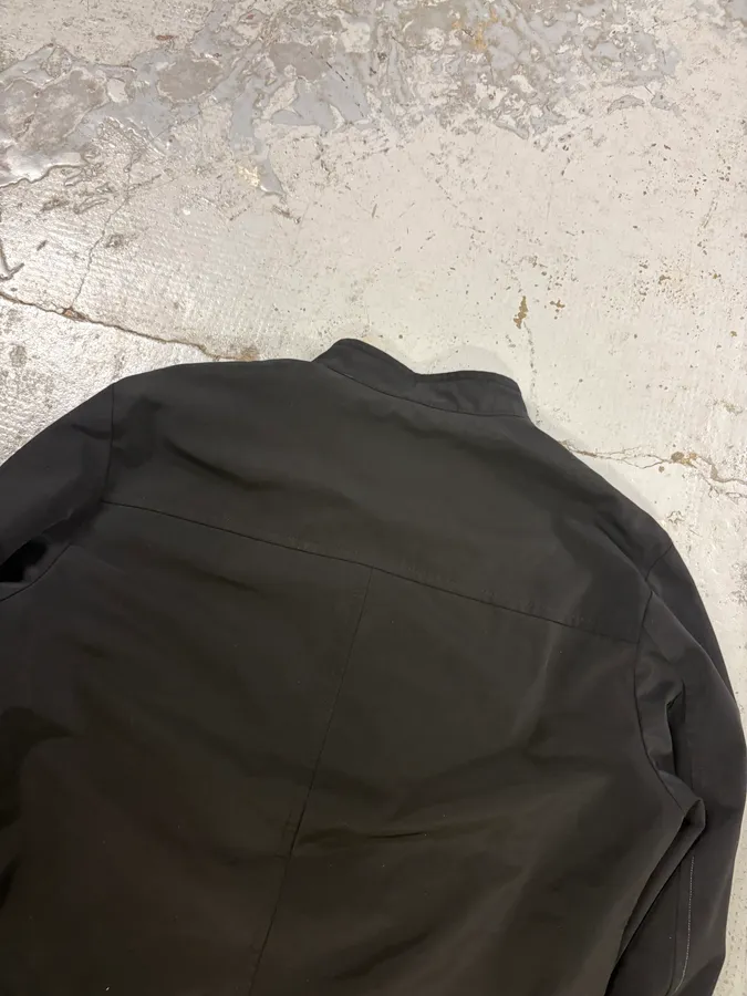 SS1999 Prada Black Nylon Zip Moto Jacket - Image 6