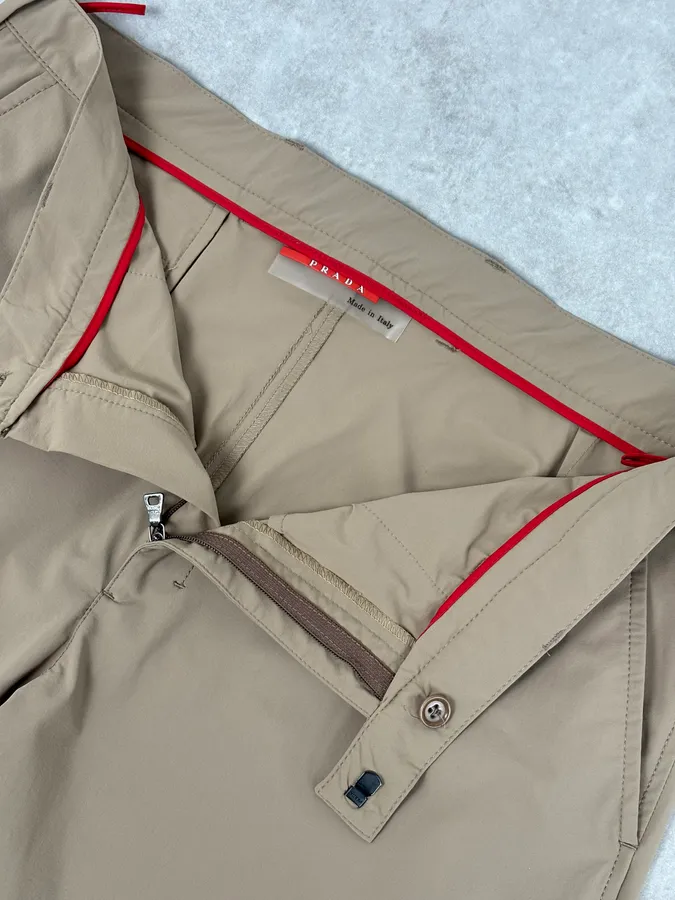 SS1999 Prada Cream Sport Classy Pants - Image 8
