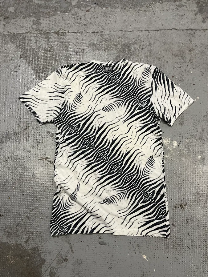 SS1999 Roberto Cavalli Zebra White T-Shirt - Image 6