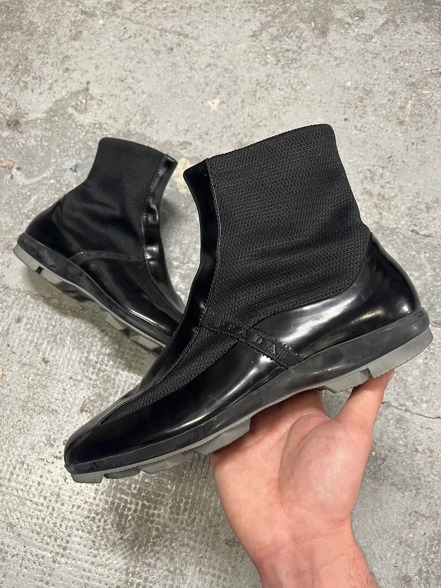 SS2000 Prada Hybrid Leather Sport Shoes