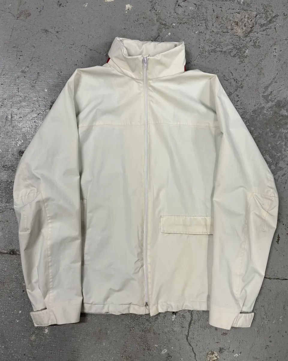 SS2000 Prada White Sport Convertible Jacket/Bag - Image 7
